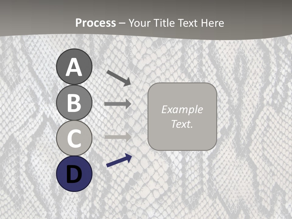 Snake Texture PowerPoint Template