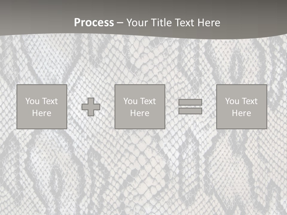 Snake Texture PowerPoint Template