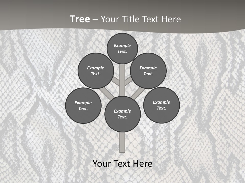 Snake Texture PowerPoint Template