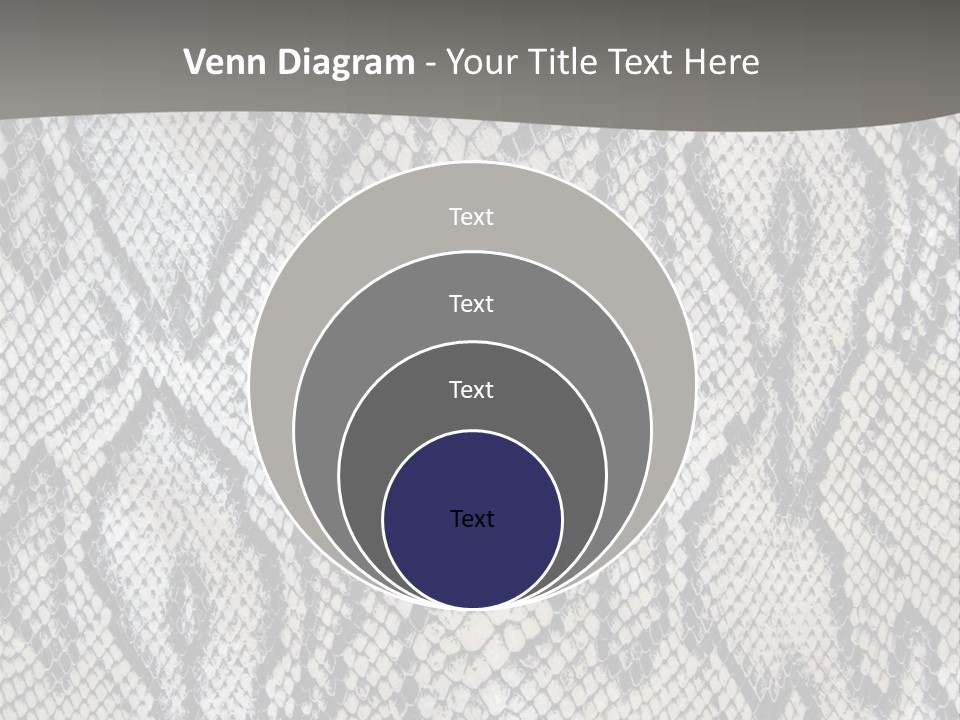 Snake Texture PowerPoint Template
