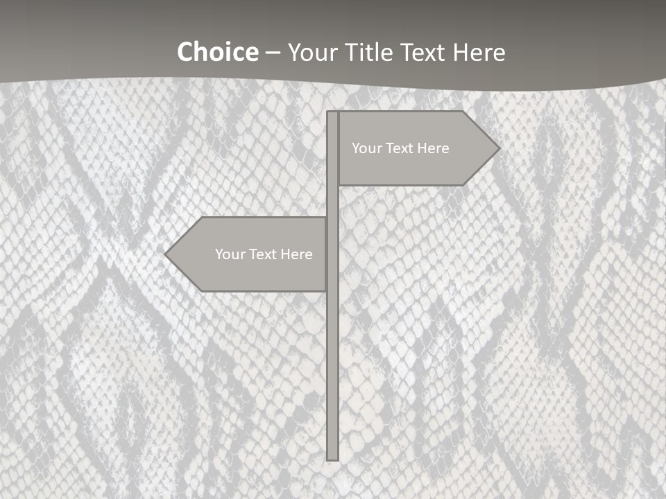 Snake Texture PowerPoint Template