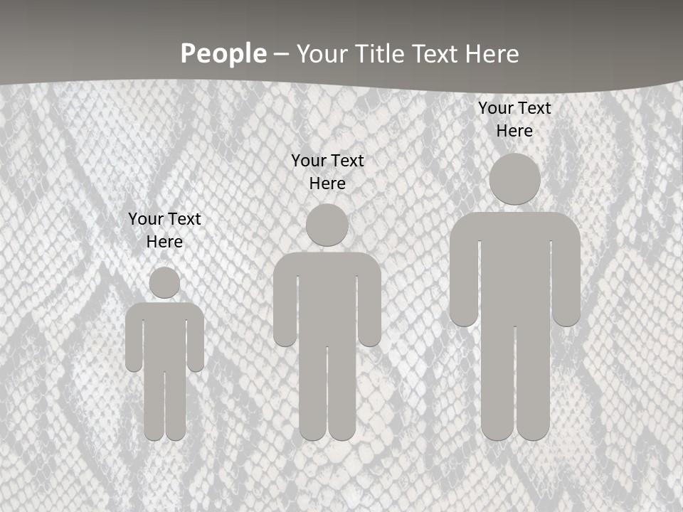 Snake Texture PowerPoint Template
