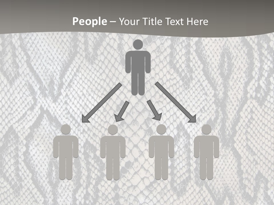 Snake Texture PowerPoint Template