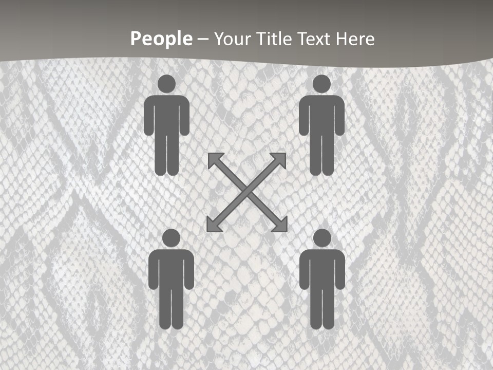 Snake Texture PowerPoint Template