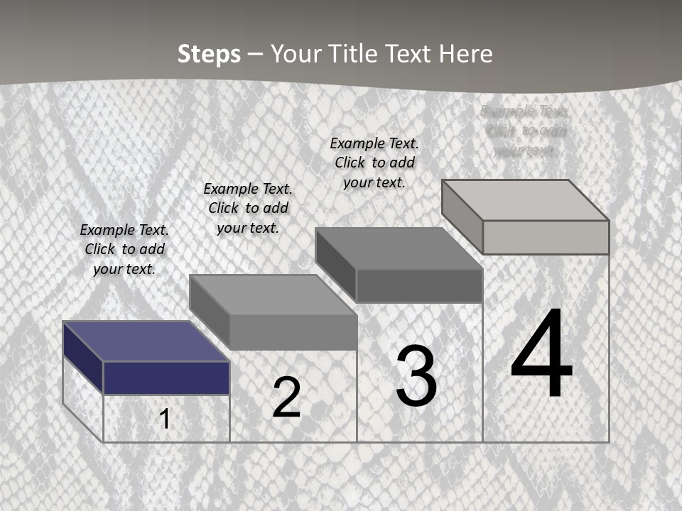 Snake Texture PowerPoint Template