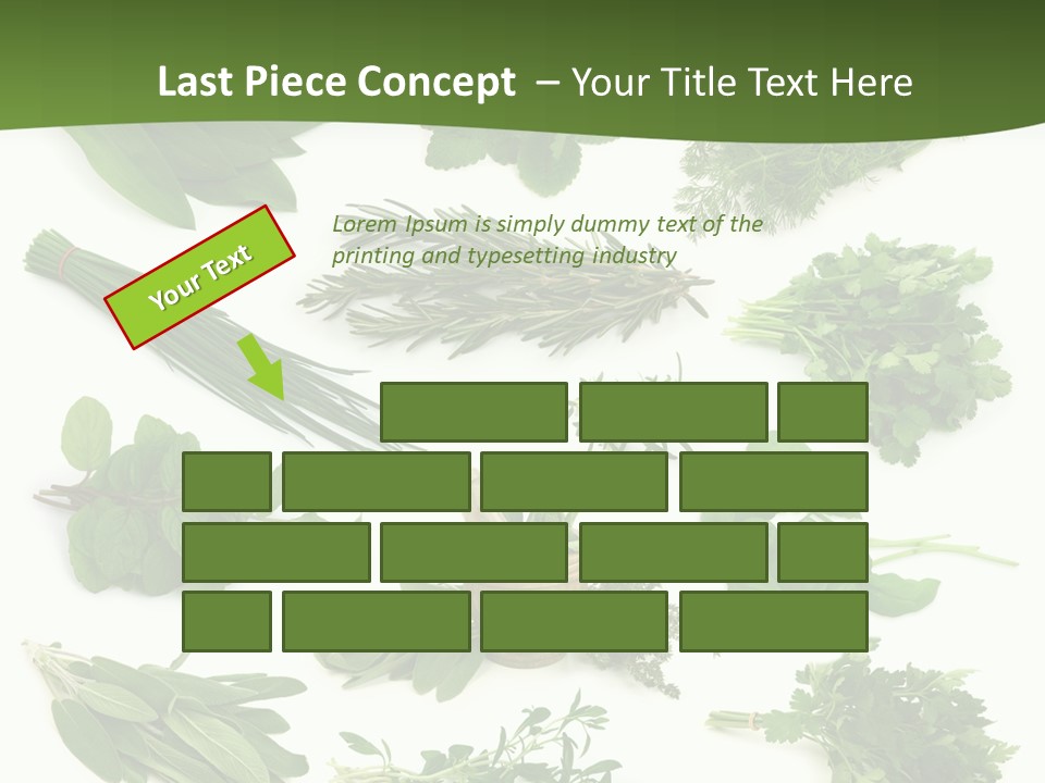 Natural Herbs PowerPoint Template