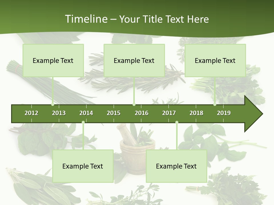 Natural Herbs PowerPoint Template