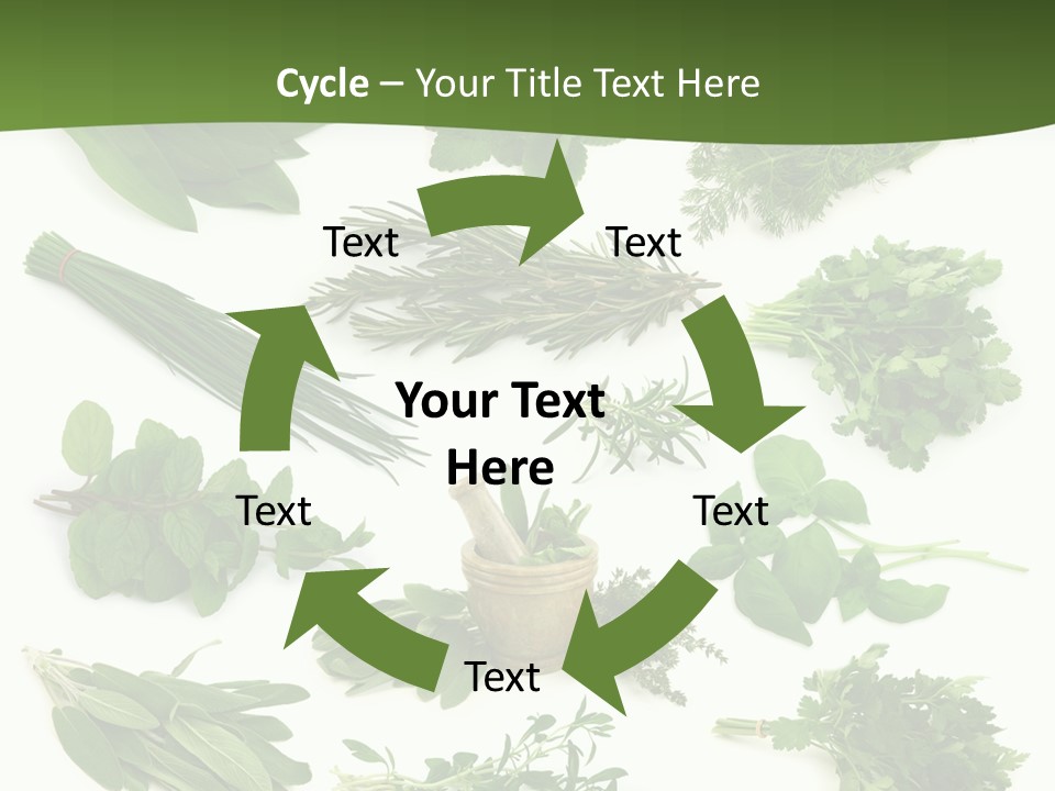 Natural Herbs PowerPoint Template