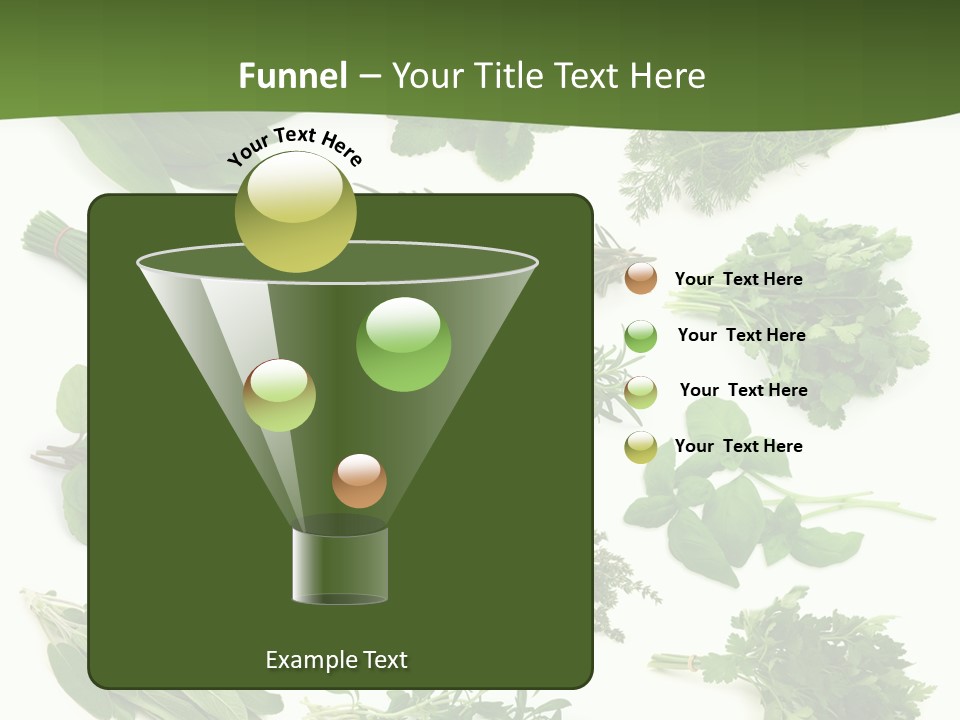 Natural Herbs PowerPoint Template