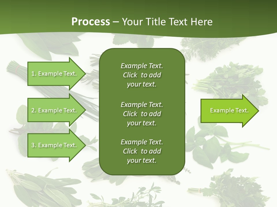 Natural Herbs PowerPoint Template