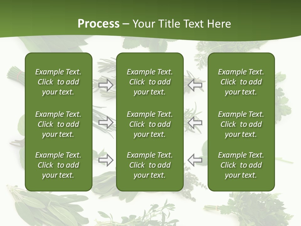 Natural Herbs PowerPoint Template