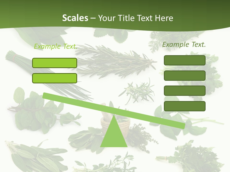 Natural Herbs PowerPoint Template