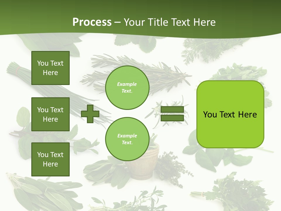 Natural Herbs PowerPoint Template