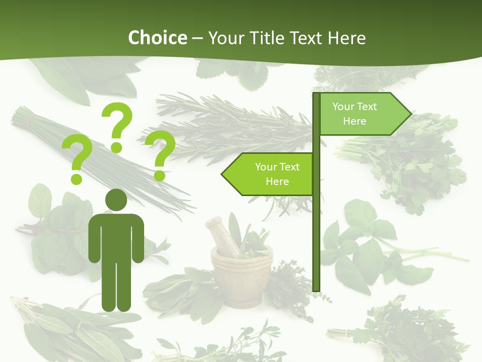 Natural Herbs PowerPoint Template