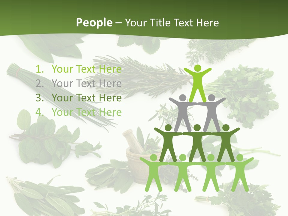 Natural Herbs PowerPoint Template