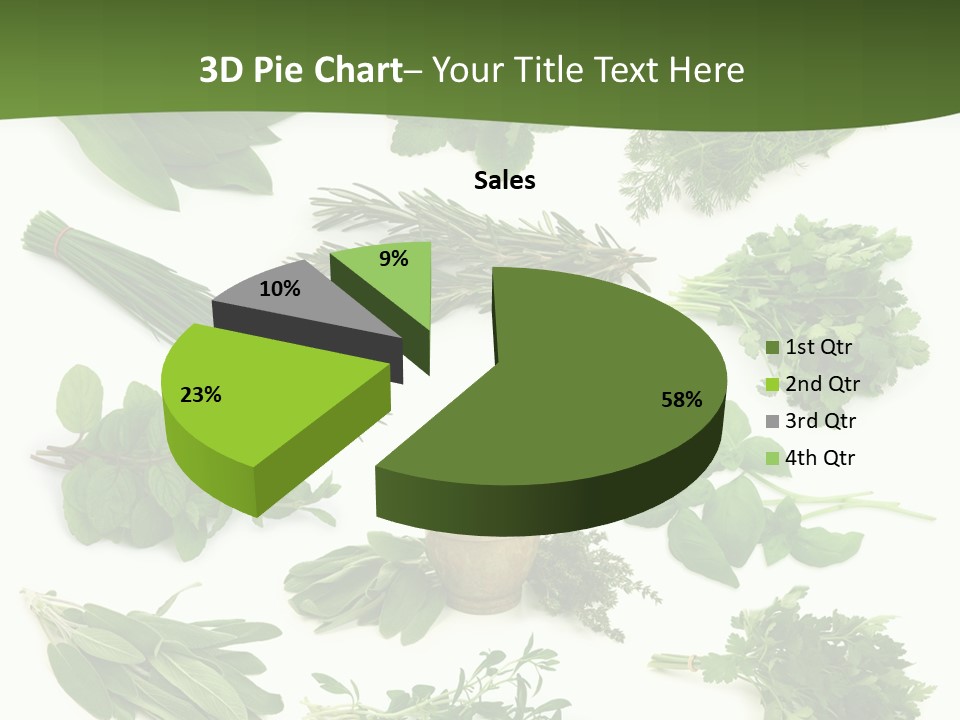 Natural Herbs PowerPoint Template