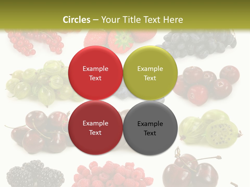 Fresh Berries PowerPoint Template