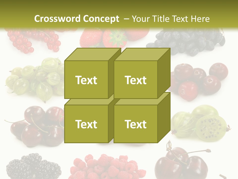 Fresh Berries PowerPoint Template