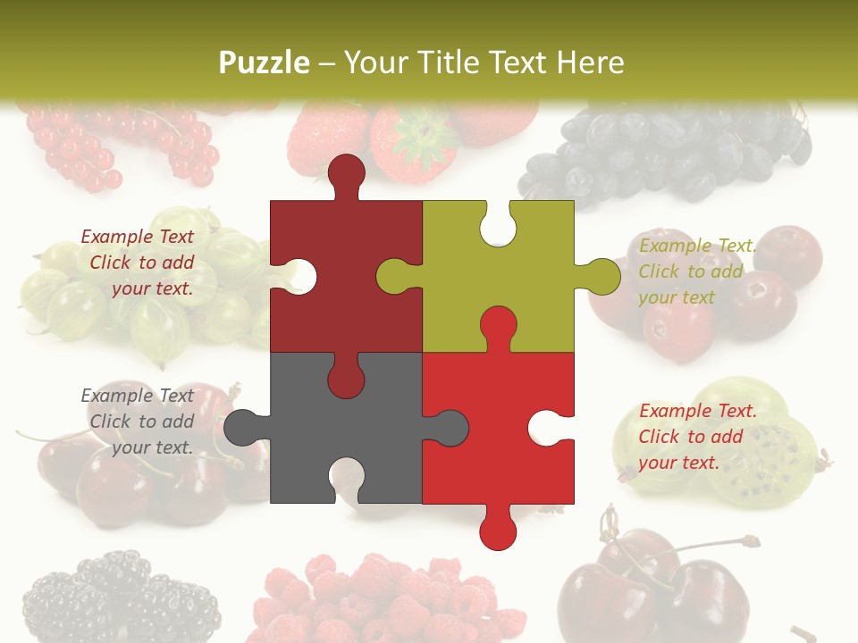 Fresh Berries PowerPoint Template