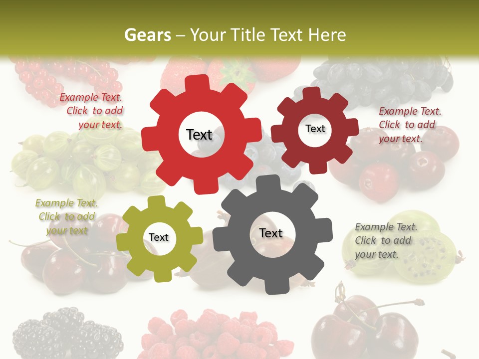 Fresh Berries PowerPoint Template