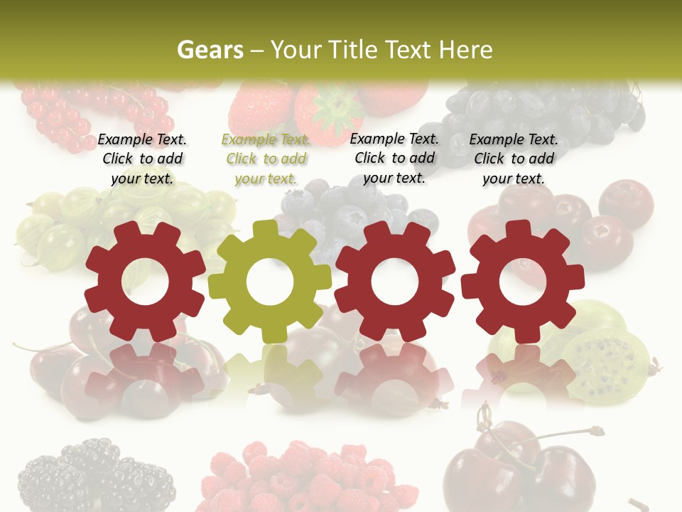 Fresh Berries PowerPoint Template