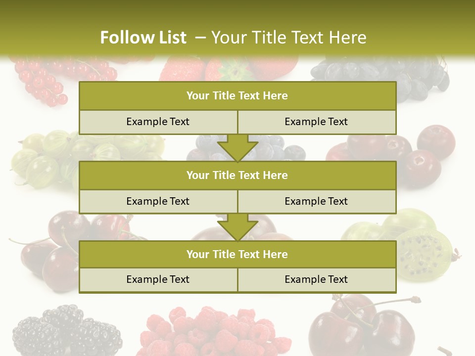 Fresh Berries PowerPoint Template