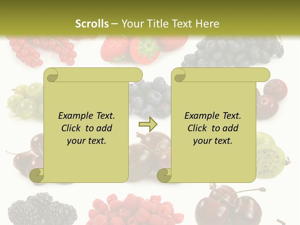 Fresh Berries PowerPoint Template