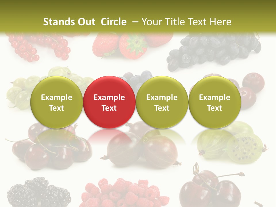 Fresh Berries PowerPoint Template