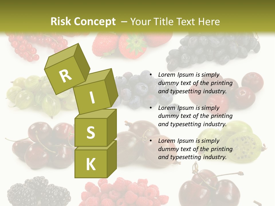 Fresh Berries PowerPoint Template