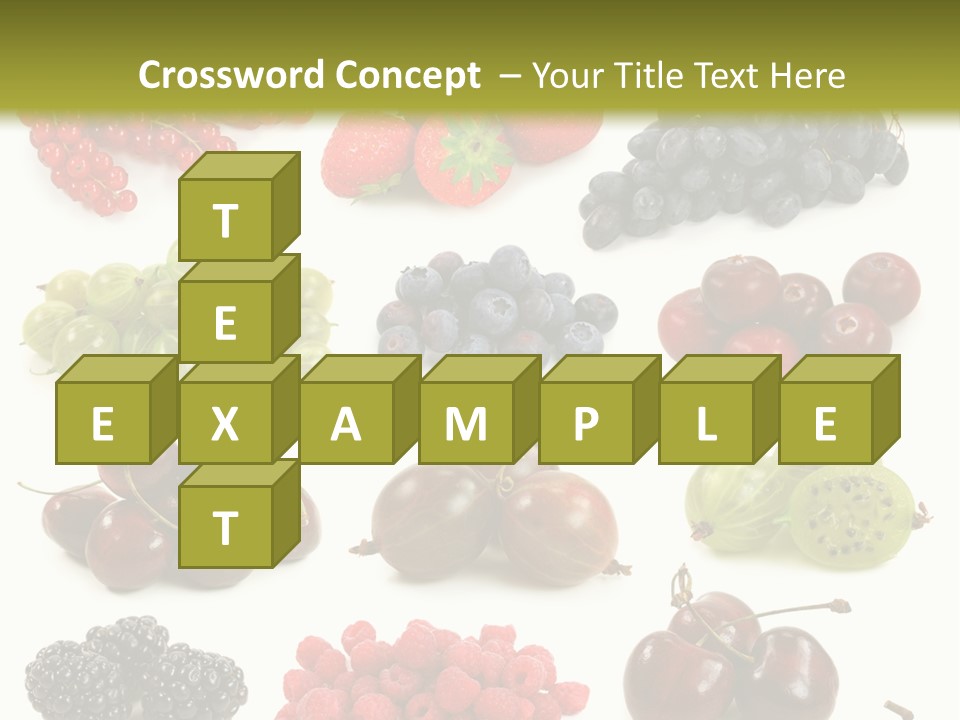 Fresh Berries PowerPoint Template