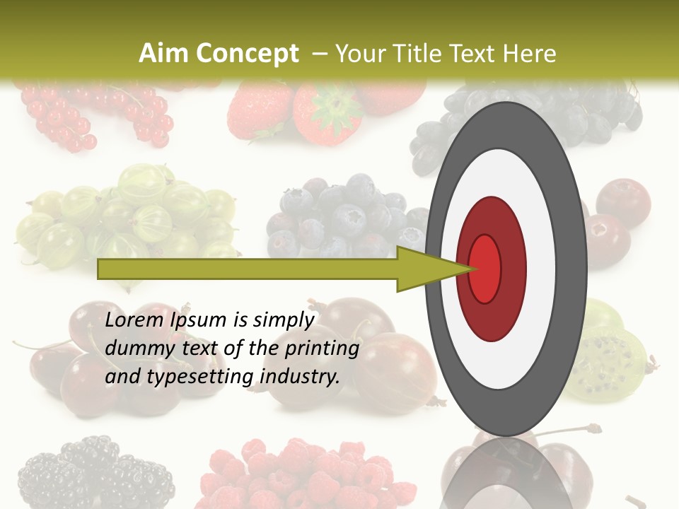 Fresh Berries PowerPoint Template