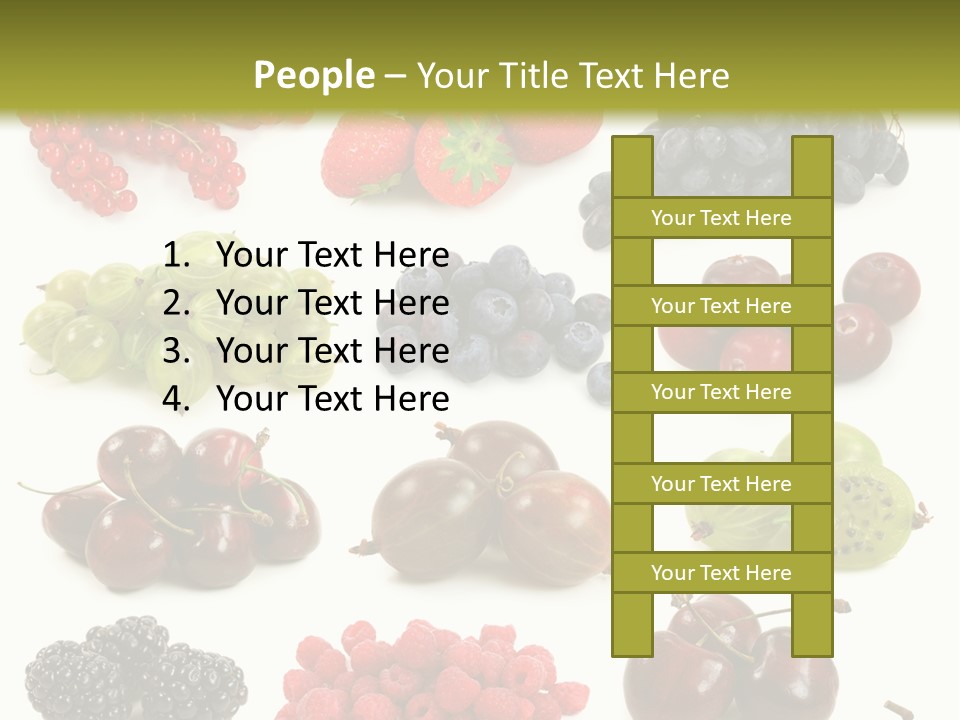 Fresh Berries PowerPoint Template