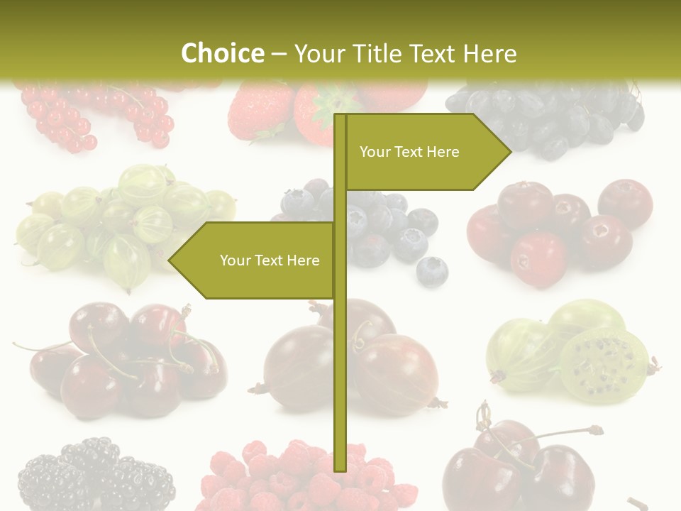 Fresh Berries PowerPoint Template
