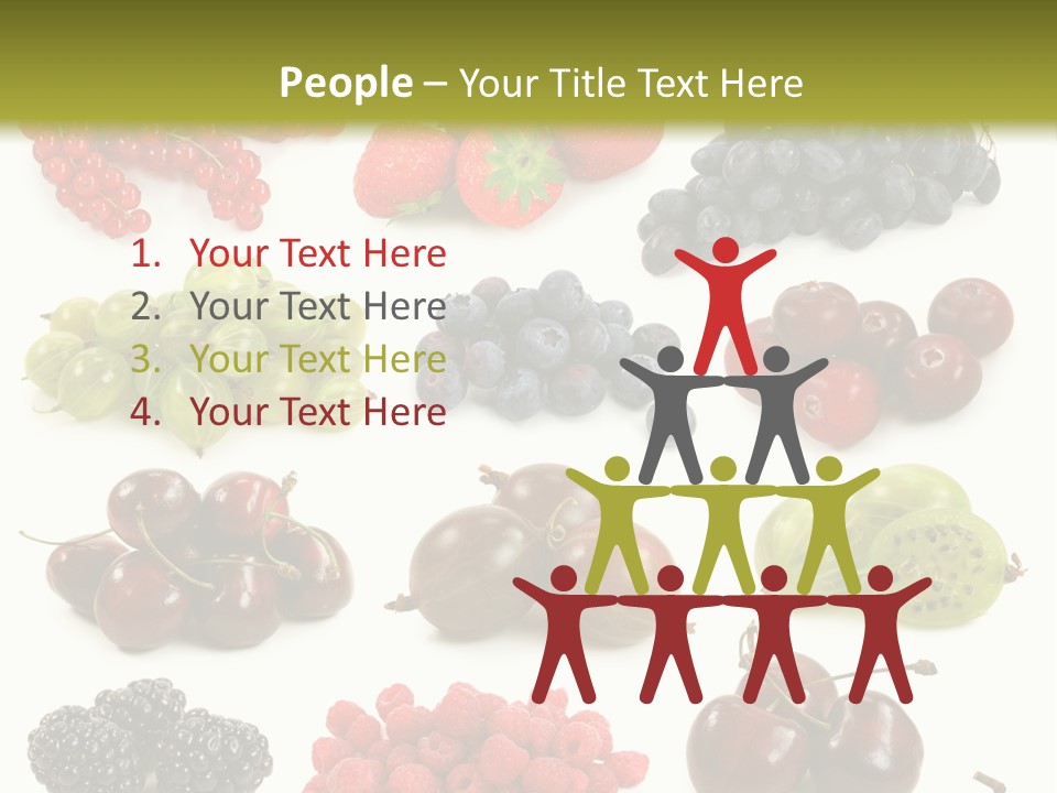 Fresh Berries PowerPoint Template
