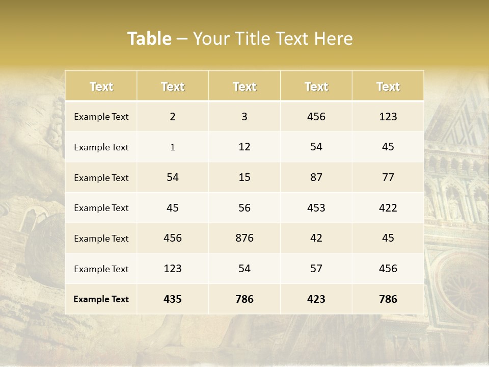 Florence Cathedral PowerPoint Template