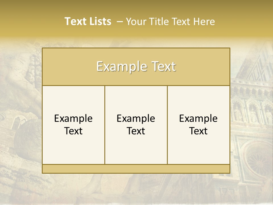 Florence Cathedral PowerPoint Template