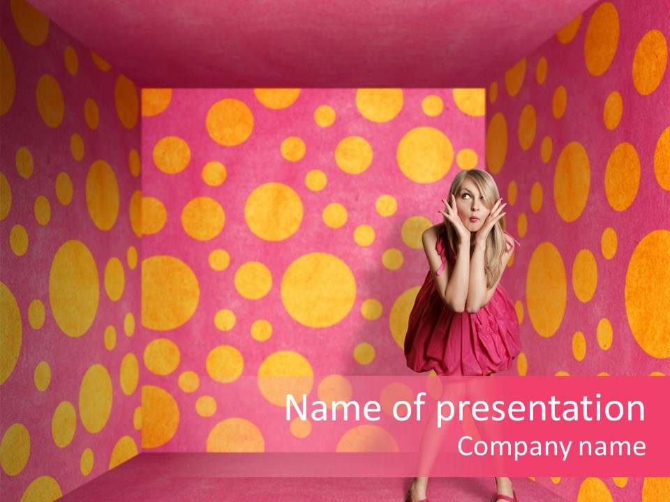 Pink Room PowerPoint Template