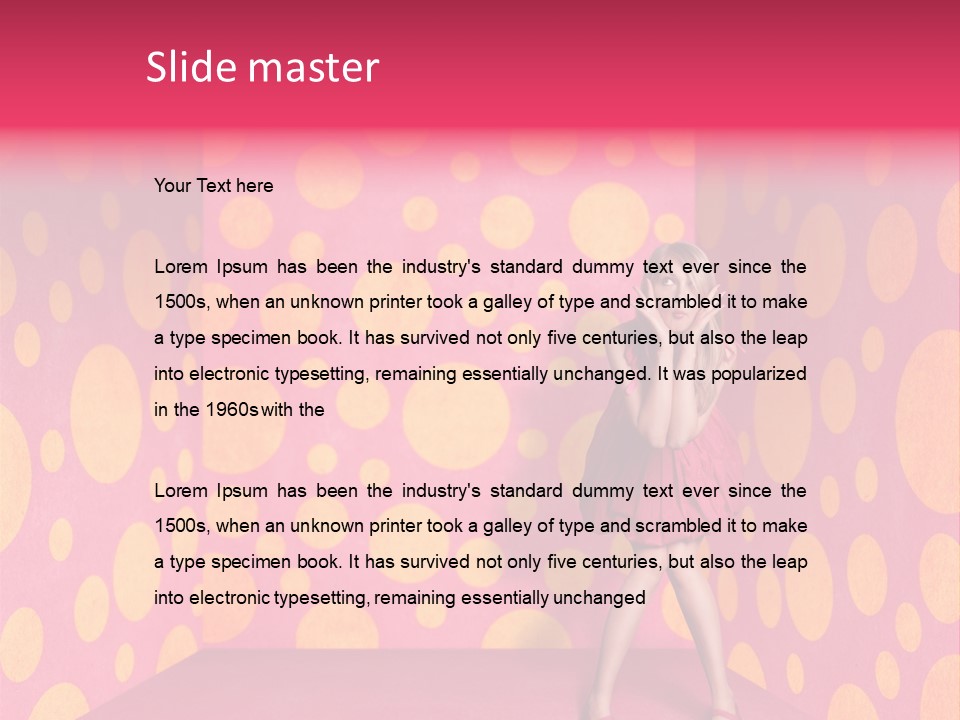 Pink Room PowerPoint Template
