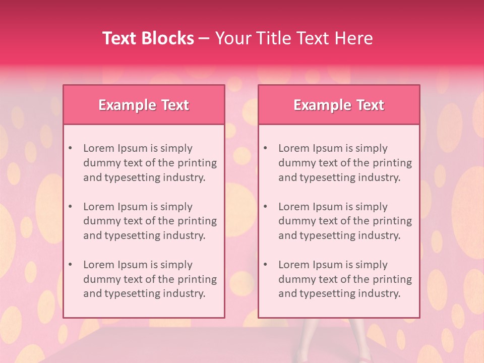 Pink Room PowerPoint Template