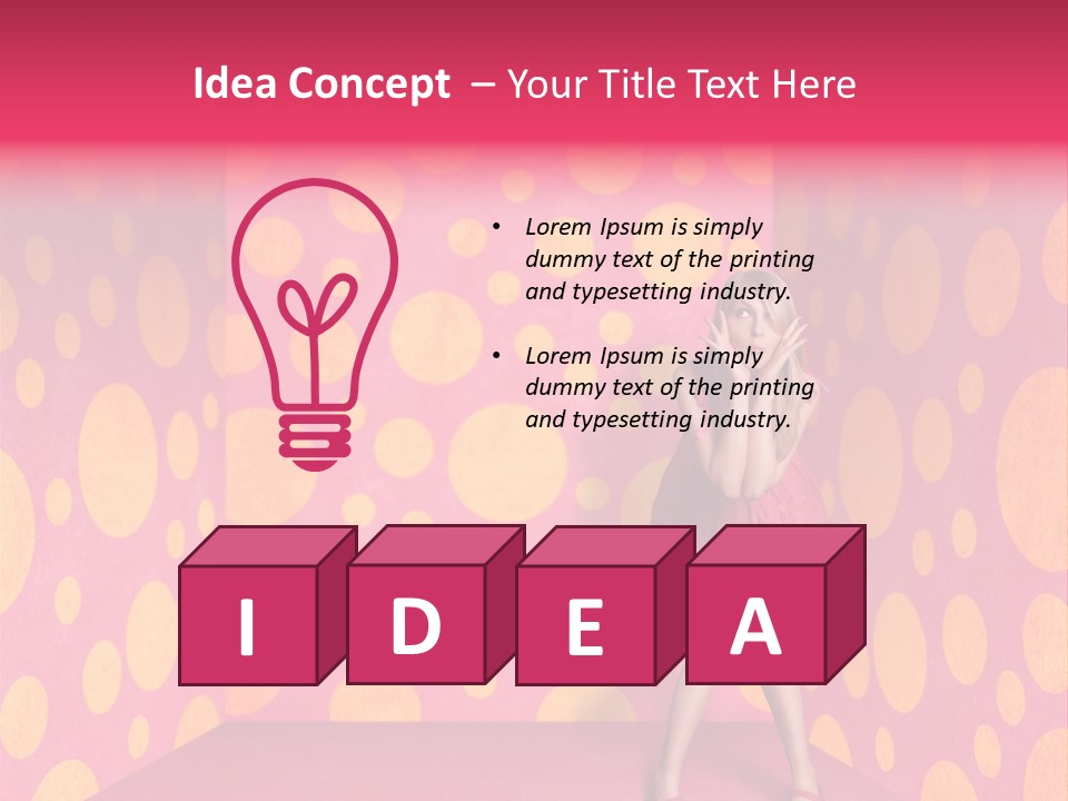 Pink Room PowerPoint Template