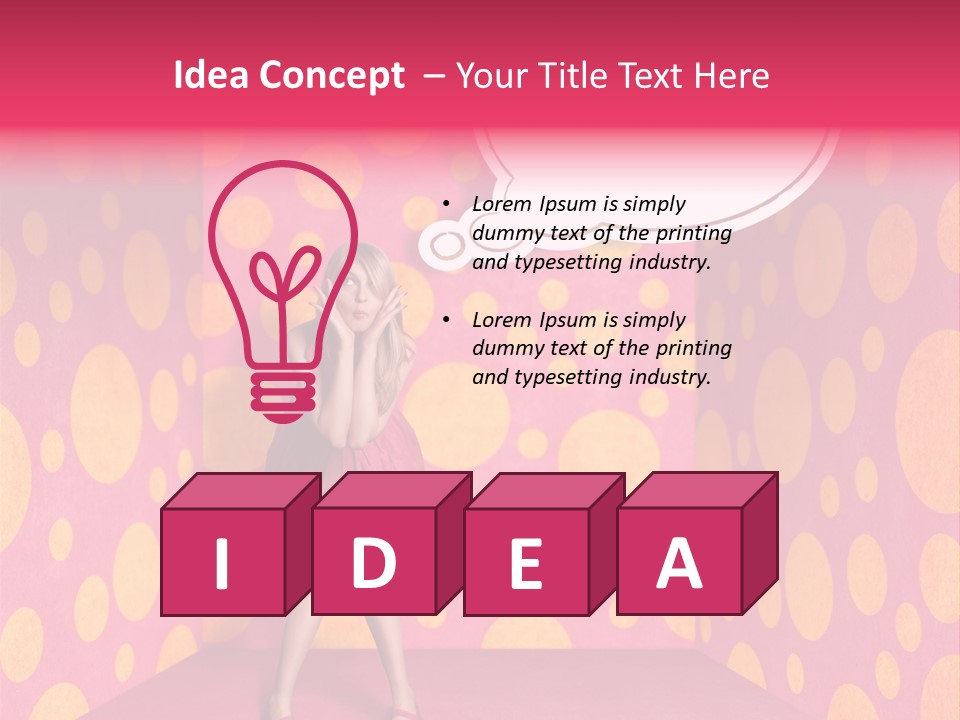 Pink Room PowerPoint Template