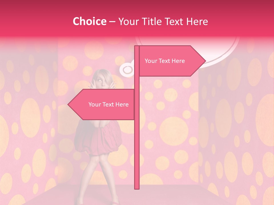 Pink Room PowerPoint Template