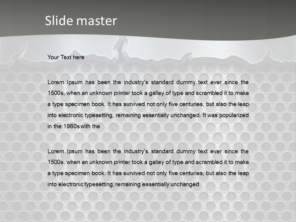 Industry Abstract Heavy PowerPoint Template