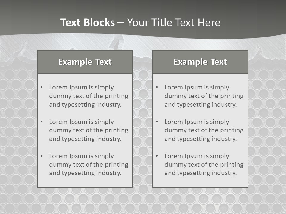Industry Abstract Heavy PowerPoint Template