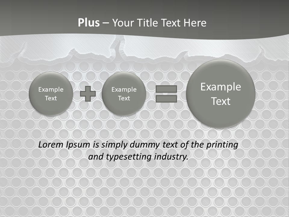 Industry Abstract Heavy PowerPoint Template