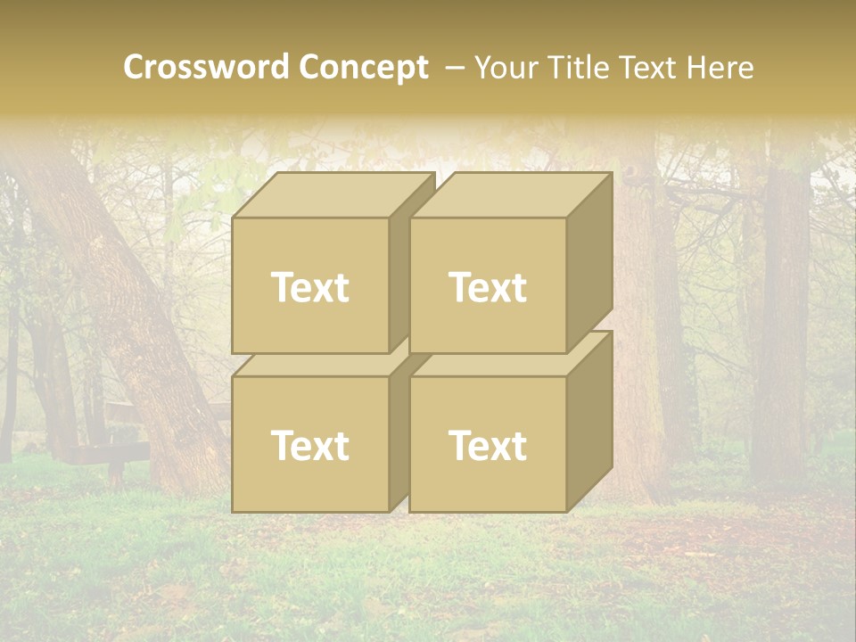 Breakfast Fence Rural PowerPoint Template