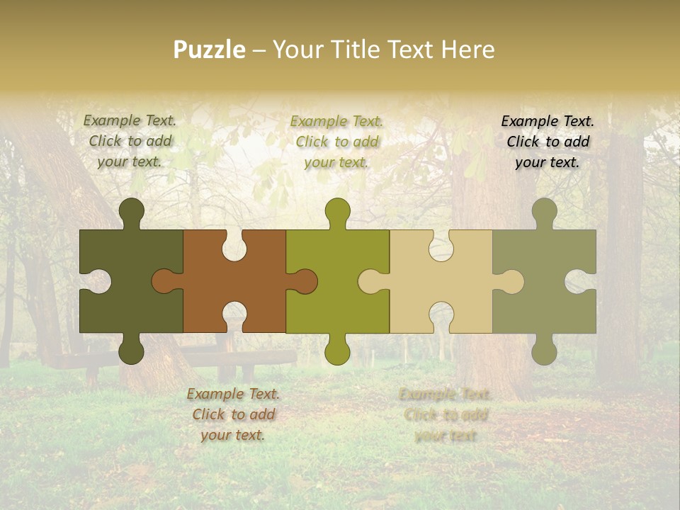 Breakfast Fence Rural PowerPoint Template