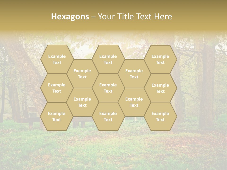 Breakfast Fence Rural PowerPoint Template