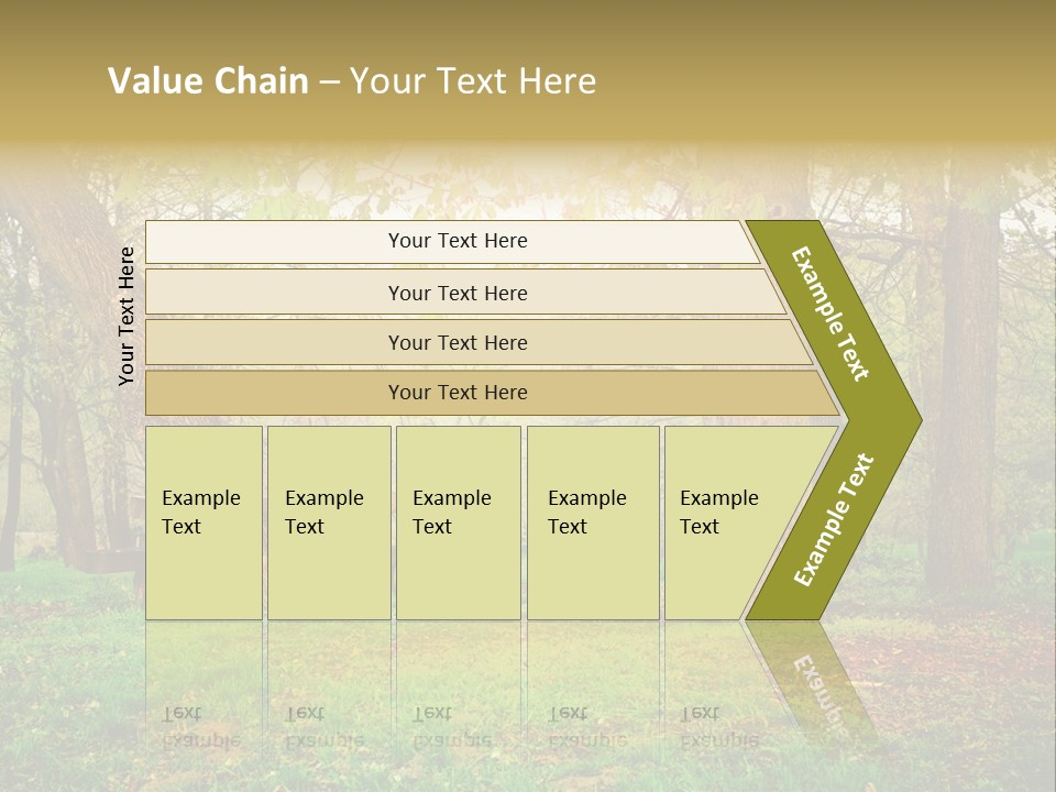 Breakfast Fence Rural PowerPoint Template