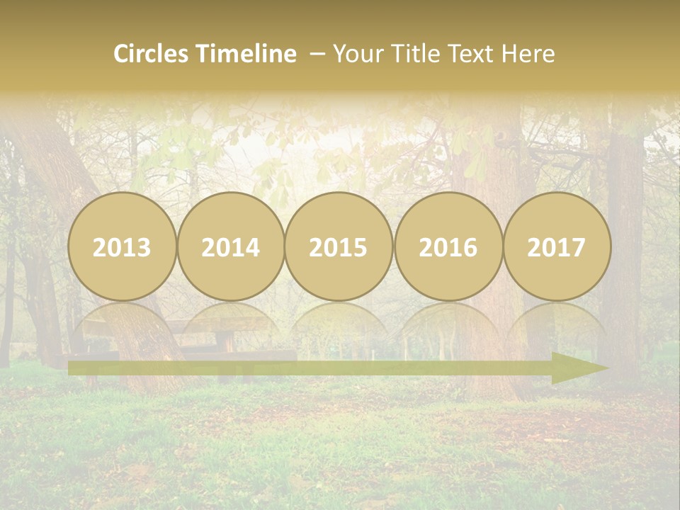 Breakfast Fence Rural PowerPoint Template